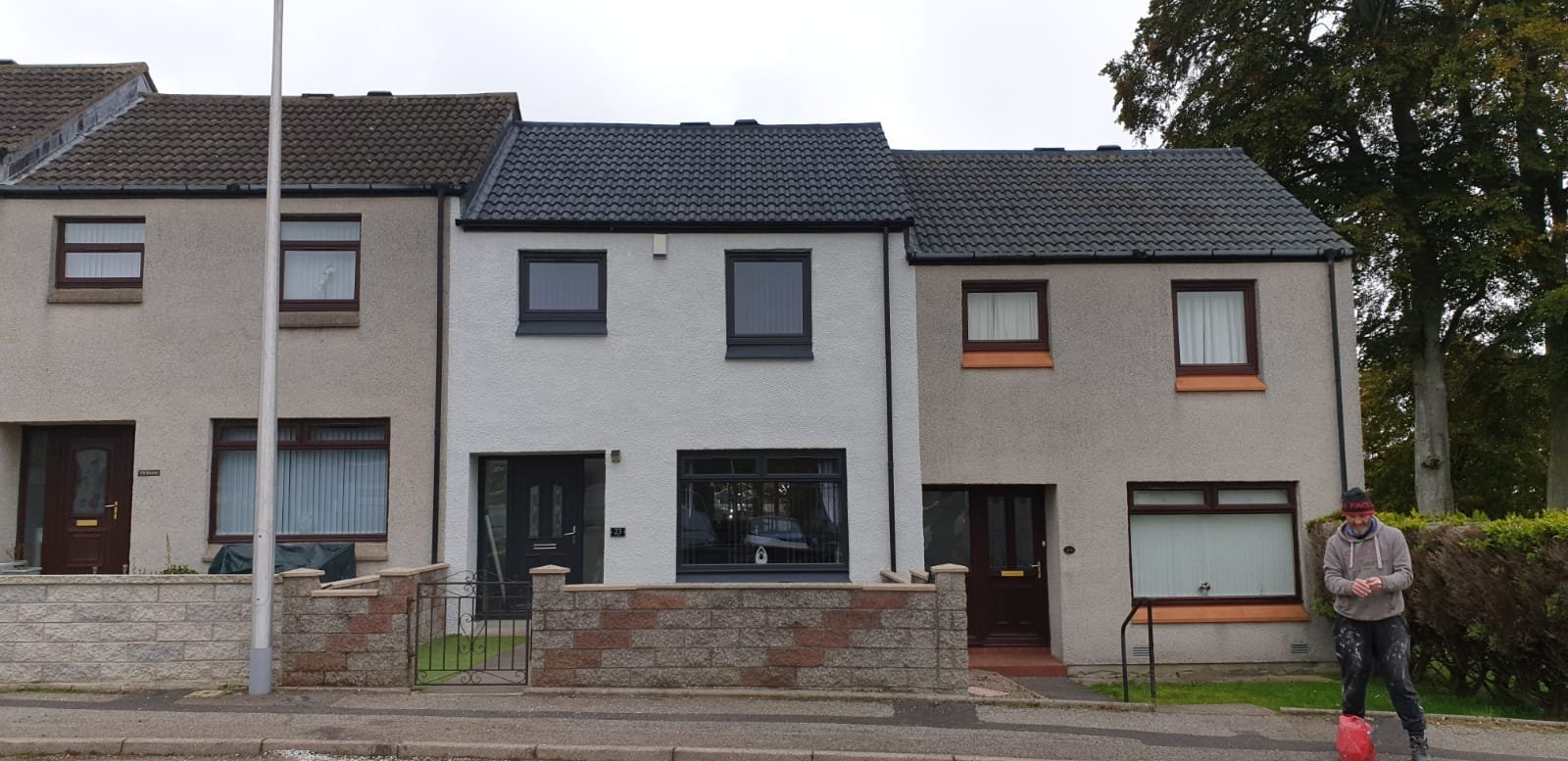 Professional Roof and Wall Coatings LTD Wall Coating Example