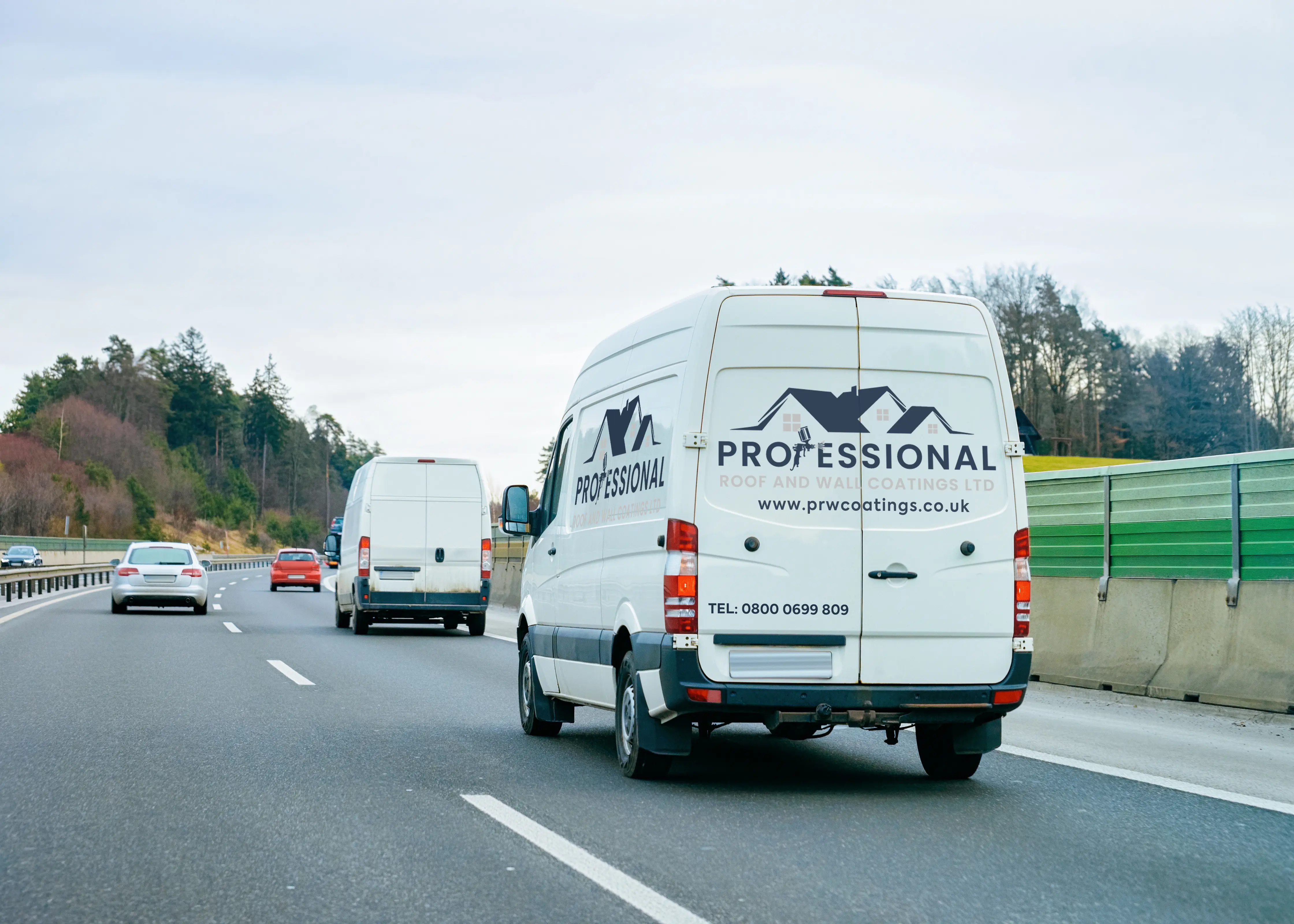 PRWC Van out on the road